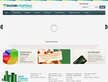 Tablet Screenshot of cooperac.com.br